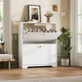 Nicetree 2-Drawer Shoe Cabinet - White