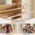 Nicetree 2-Drawer Shoe Cabinet - Natural Oak